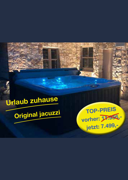 Hoffmann Firmengruppe jacuzzi - Urlaub und Wellness für zuhause Top-Preis