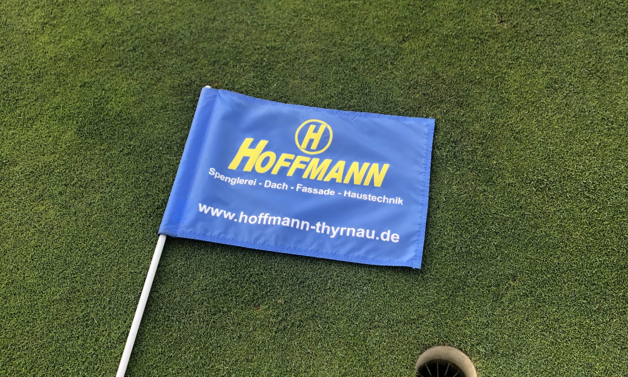 Hoffmann Firmengruppe Golffahnen - Greens des Donau Golf Clubs Passau-Raßbach