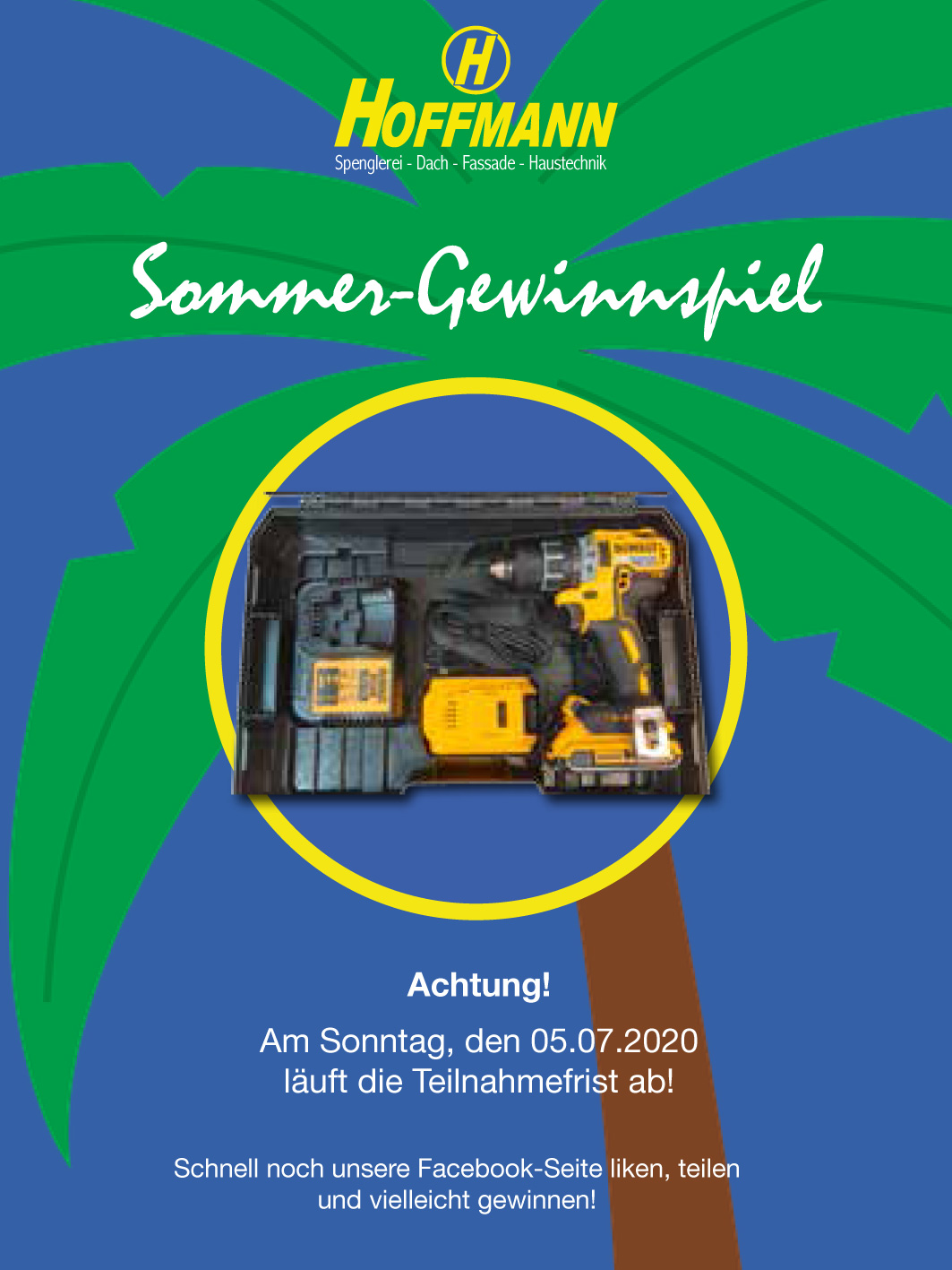 Sommer-Gewinnspiel bei Hoffmann Firmengruppe! Achtung! Am Sonntag, den 05.07.2020 läuft die Teilnahmefrist ab!