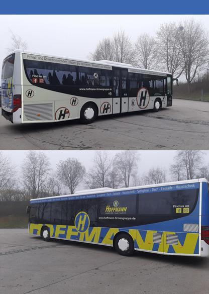 Der Hoffmann Bus hat Fahrt aufgenommen