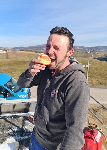 Krapfen bei Hoffmann Firmengruppe