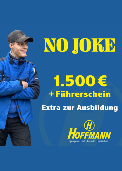 Ausbildung bei Hoffmann zum SpenglerIn, AnlagenmechanikerIn oder zum BauzeichnerIn ab 1.9.23